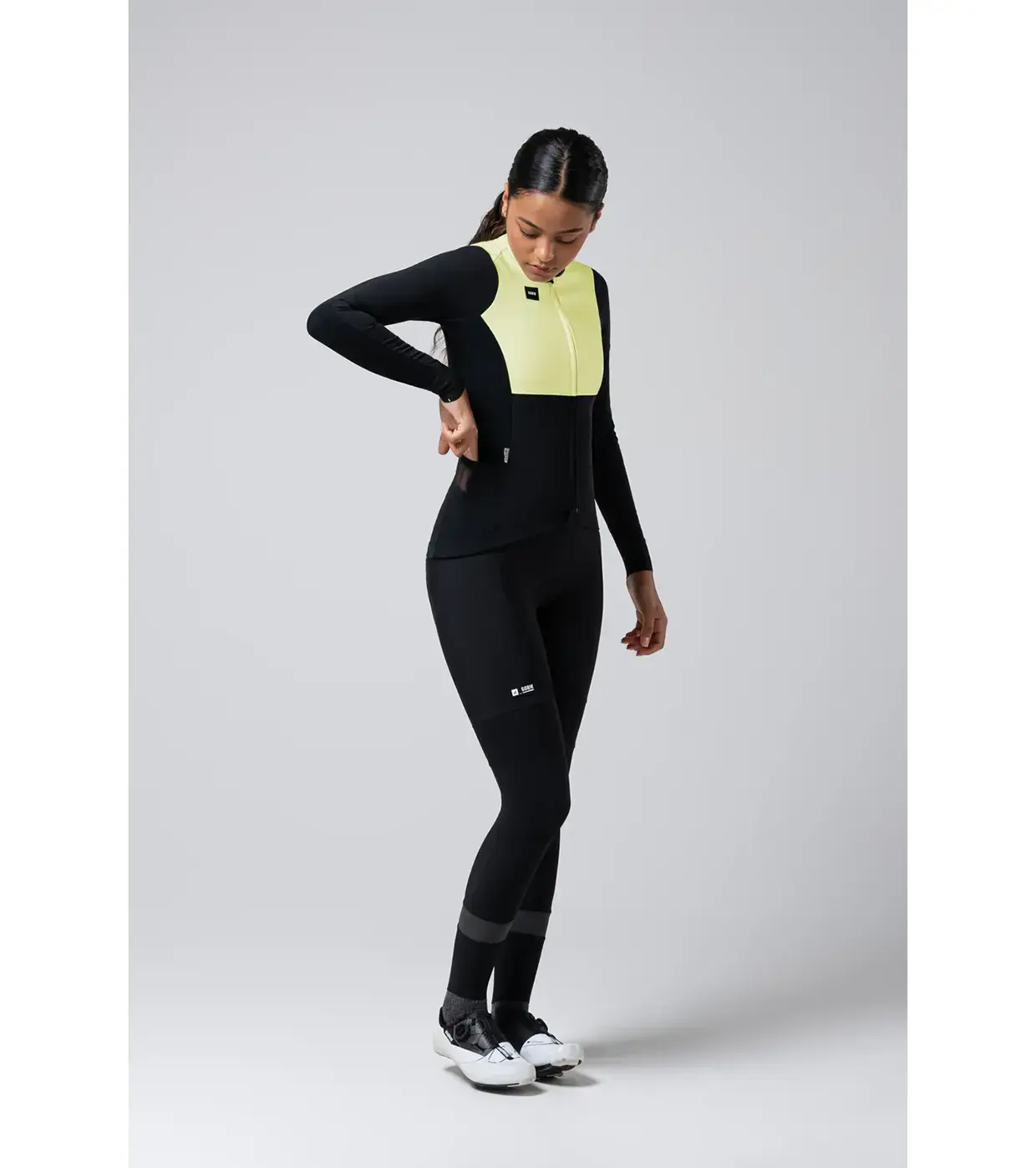 Gobik Mist Blend 2.0 Fietsjack Geel/Zwart Dames