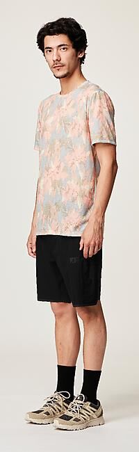 PICTURE - T-SHIRT MC TIMONT PRINTED SS TECH TEE M
