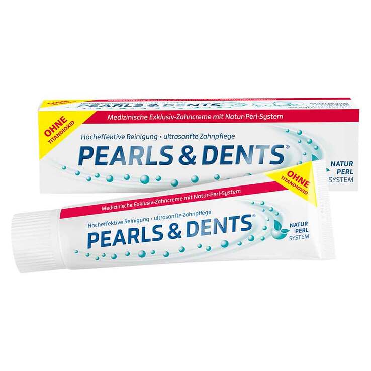 Pearls & Dents Exklusiv-Zahncreme ohne Titandioxid, 15 ml