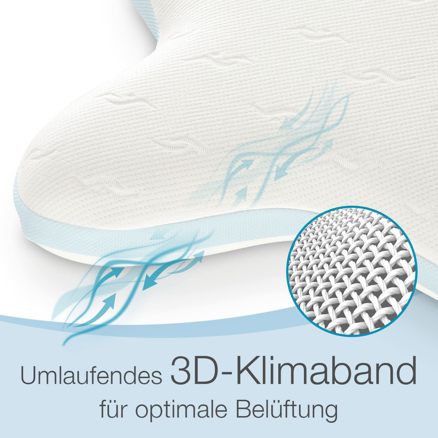 Bestschlaf Visko-Schmetterlings-Kissen