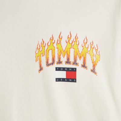 Tee-shirt à manches courtes homme Tjm Rlx Vintage Flame TOMMY HILFIGER