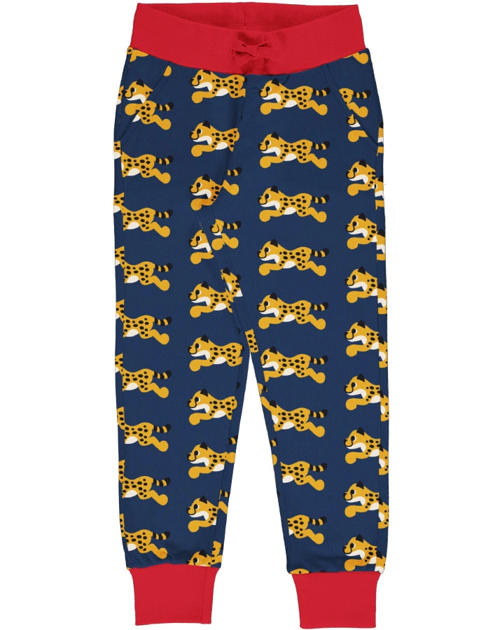 Sweat-Hose CHEETAH in navy