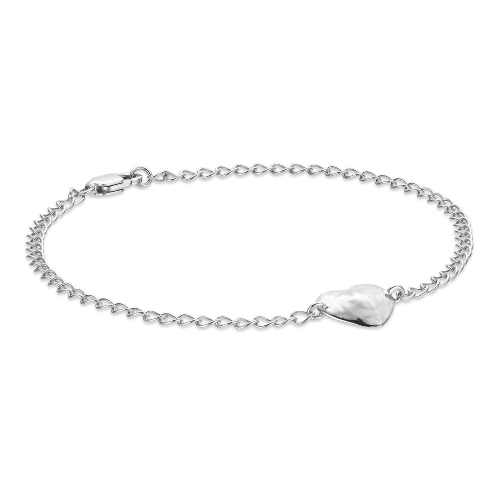 Jane Kønig  Bruised Heart armbånd - sølv