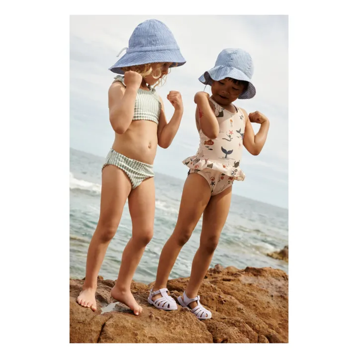 Liewood Maillot 1 Pièce Amara Jupette | Ecru