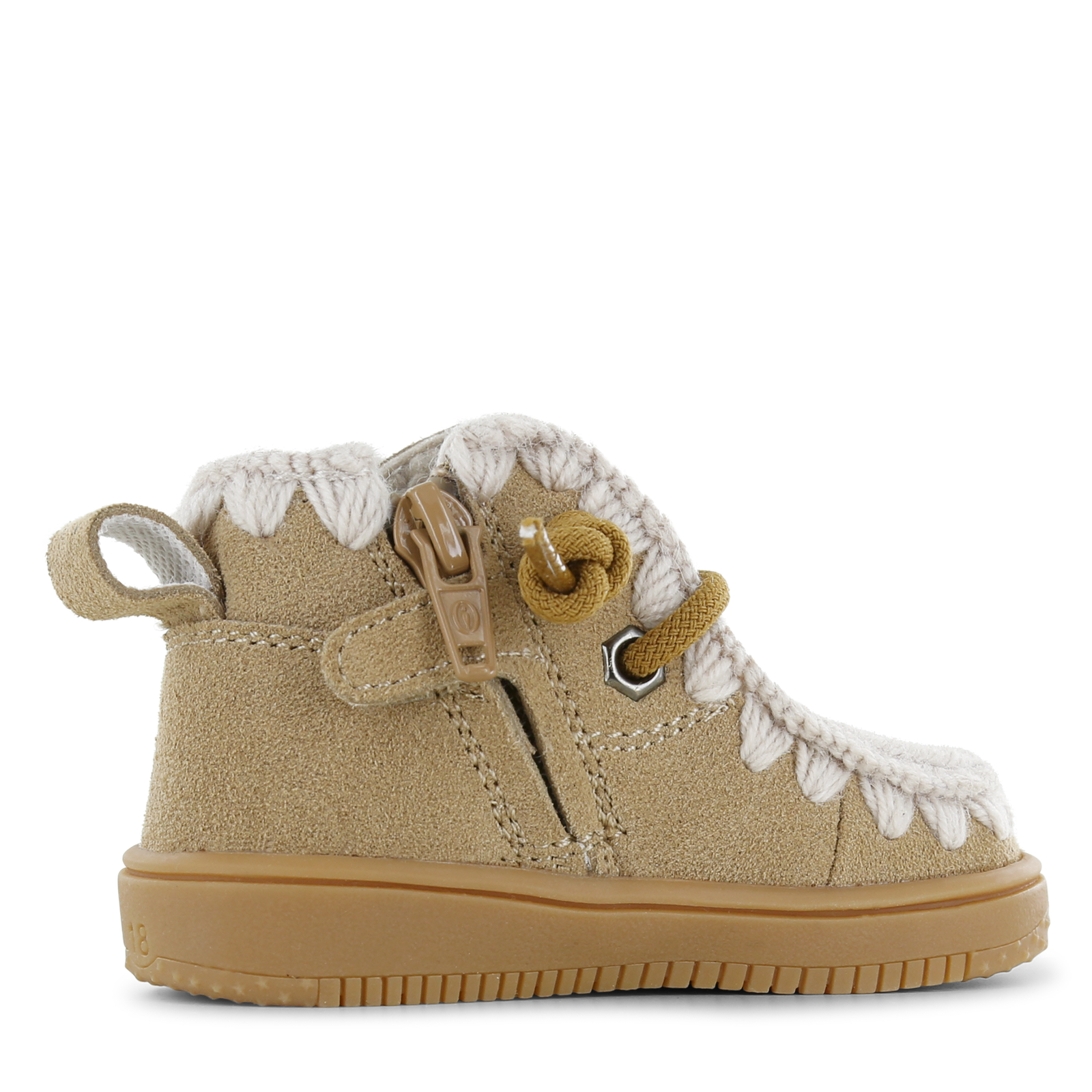 Shoesme cognacfarbener Schuh mit Details