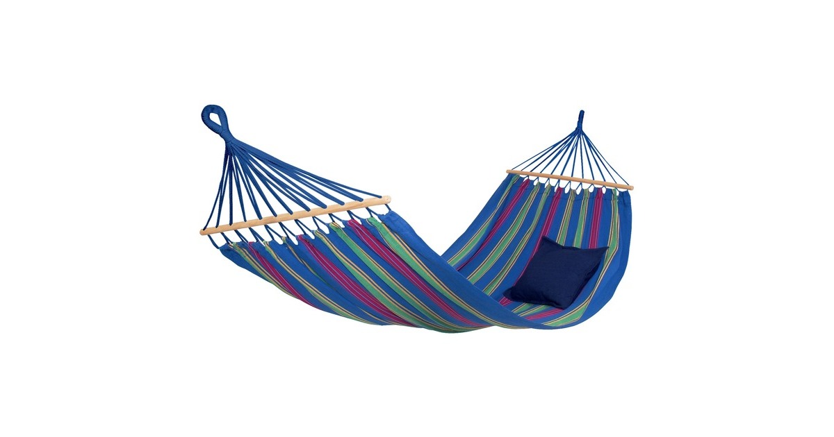 AmazonasAruba Juniper hangmat  (Blauw/rood)