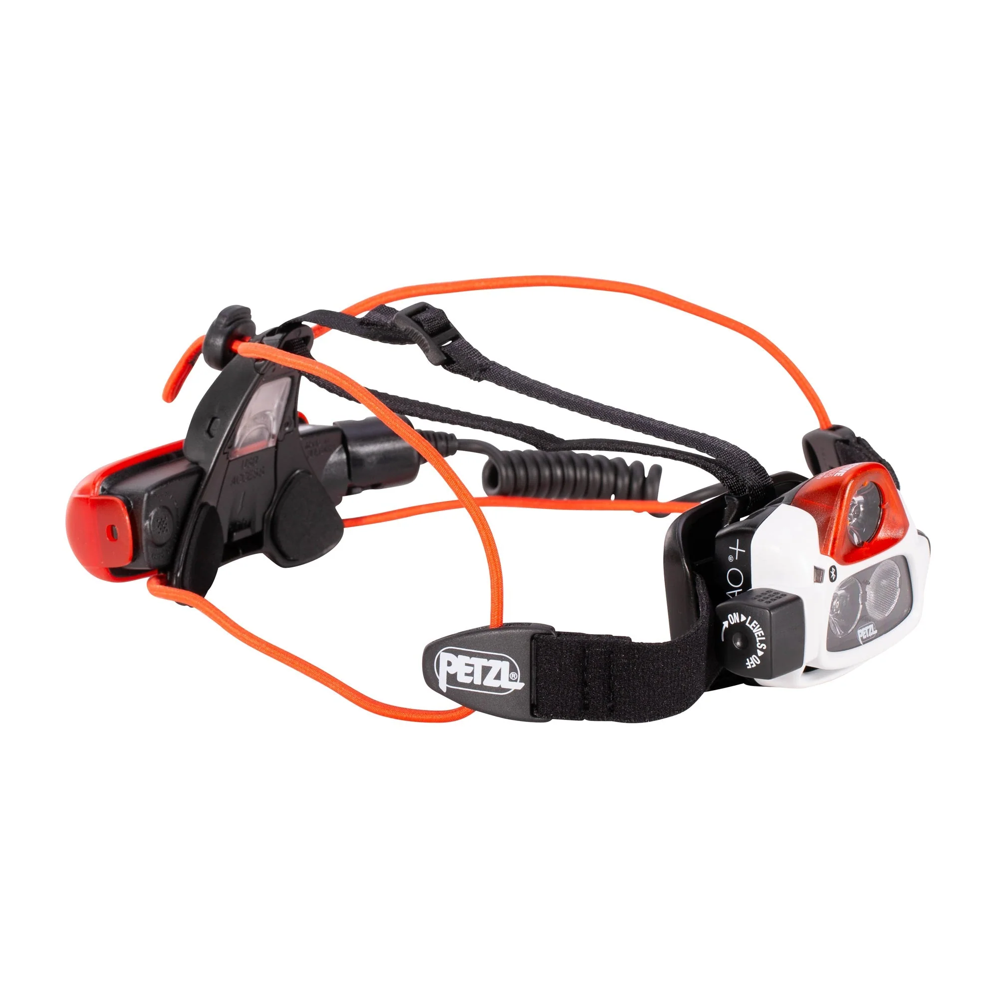 Petzl -  Petzl Stirnlampe NAO+ schwarz rot