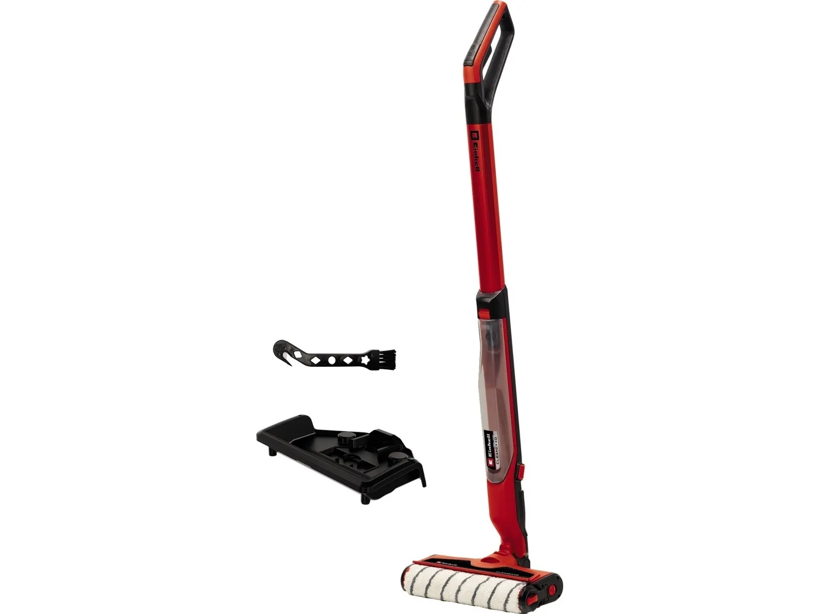 Einhell CLEANEXXO, Laminat, Fliser, Træ, Våd, 400 ml, Rød, Kasse, 2,5 kg - SOLO