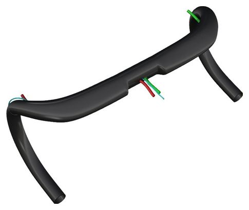 Cintre Deda SuperZero Aluminium Noir / Blanc