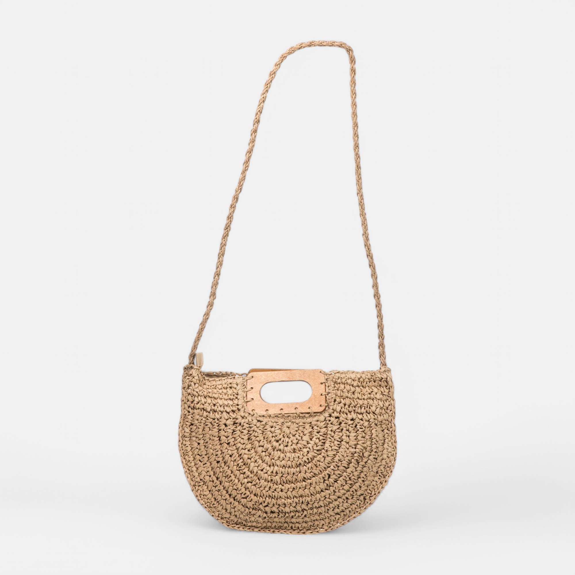 Sac bandoulière taupe