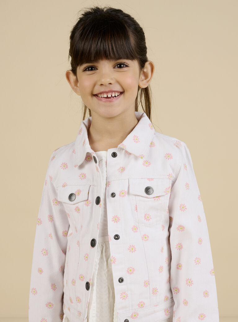 Veste écrue enfant fille
