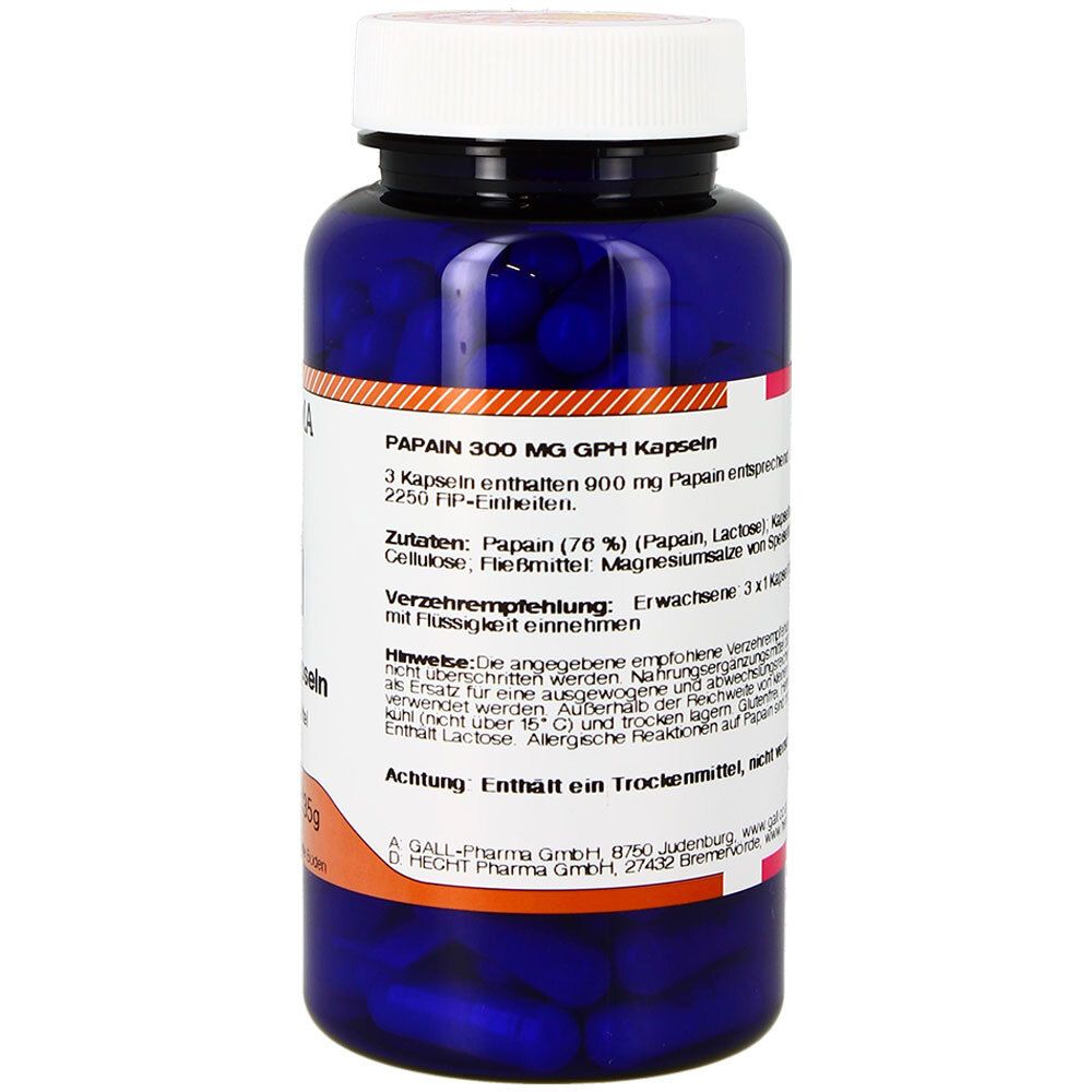 GALL PHARMA Papain 300 mg GPH Kapseln