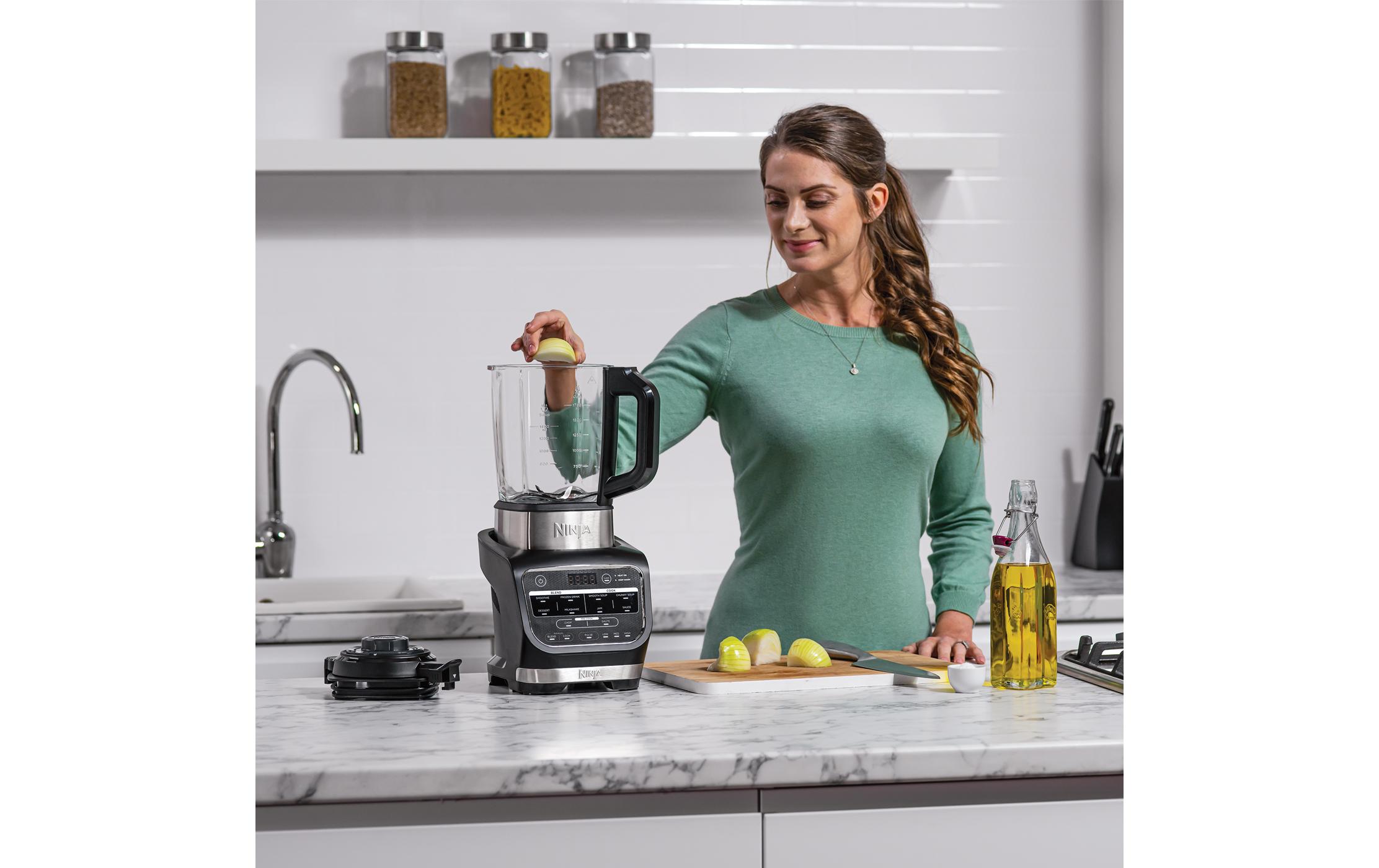 Foodi Mixer und Suppenkocher Schwarz<br>Standmixer