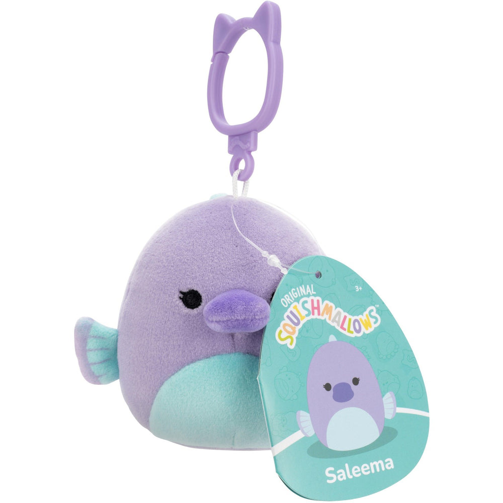 Køb Squishmallows 9 Cm P22 Clip-on Saleema Paddlefish