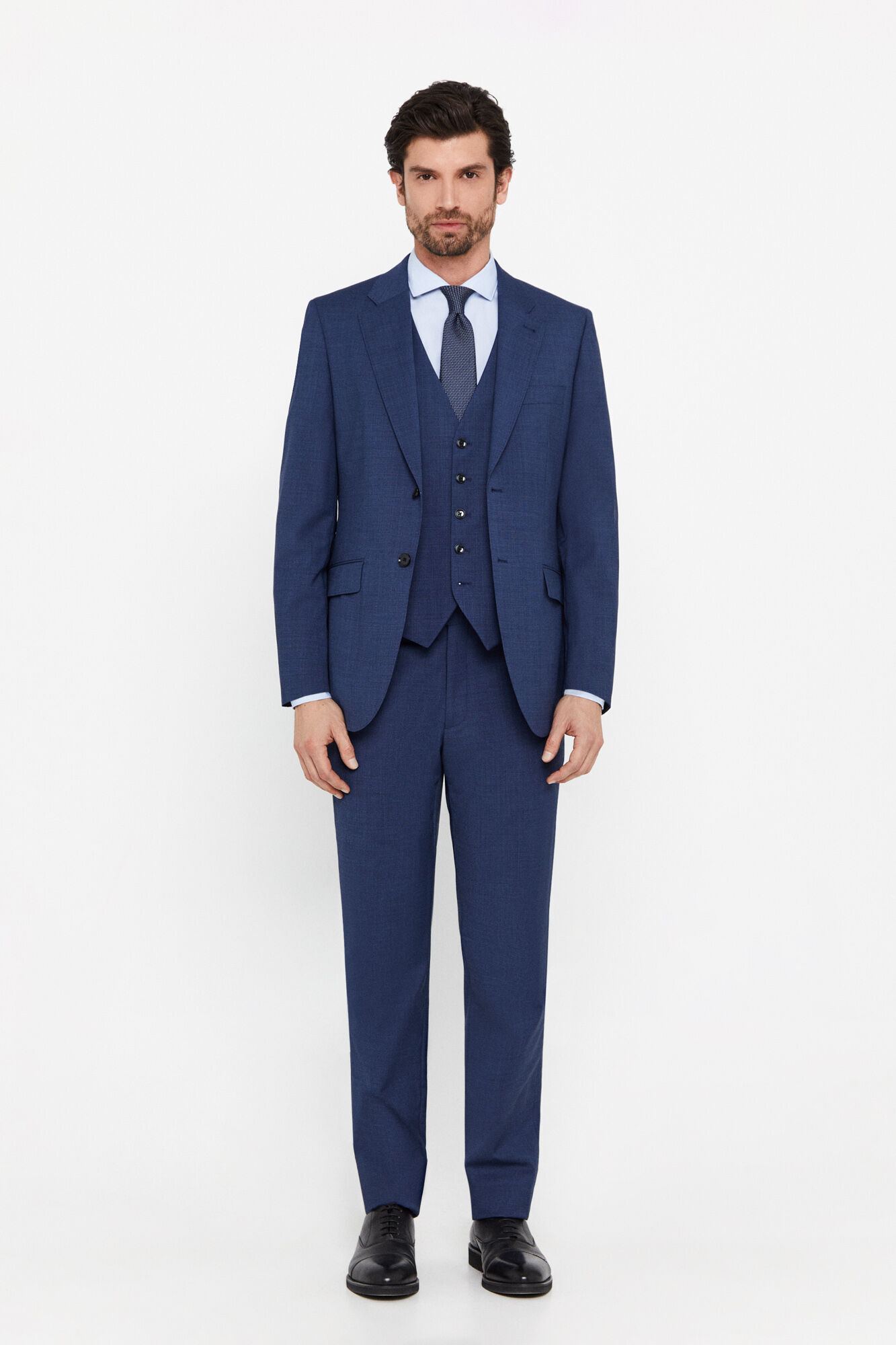 Calça Slim Azul - Azul