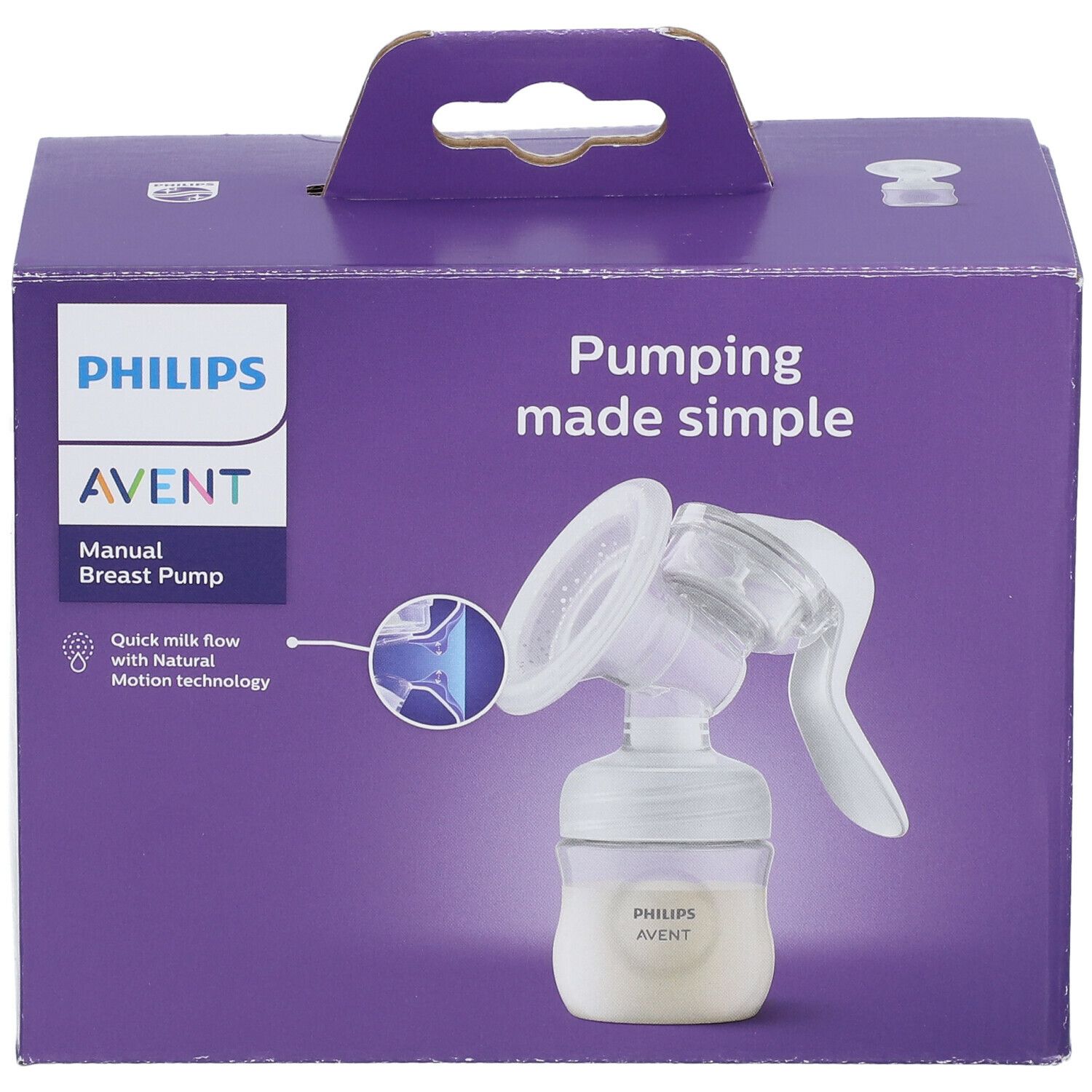 PHILIPS AVENT Natural Response manuelle Milchpumpe