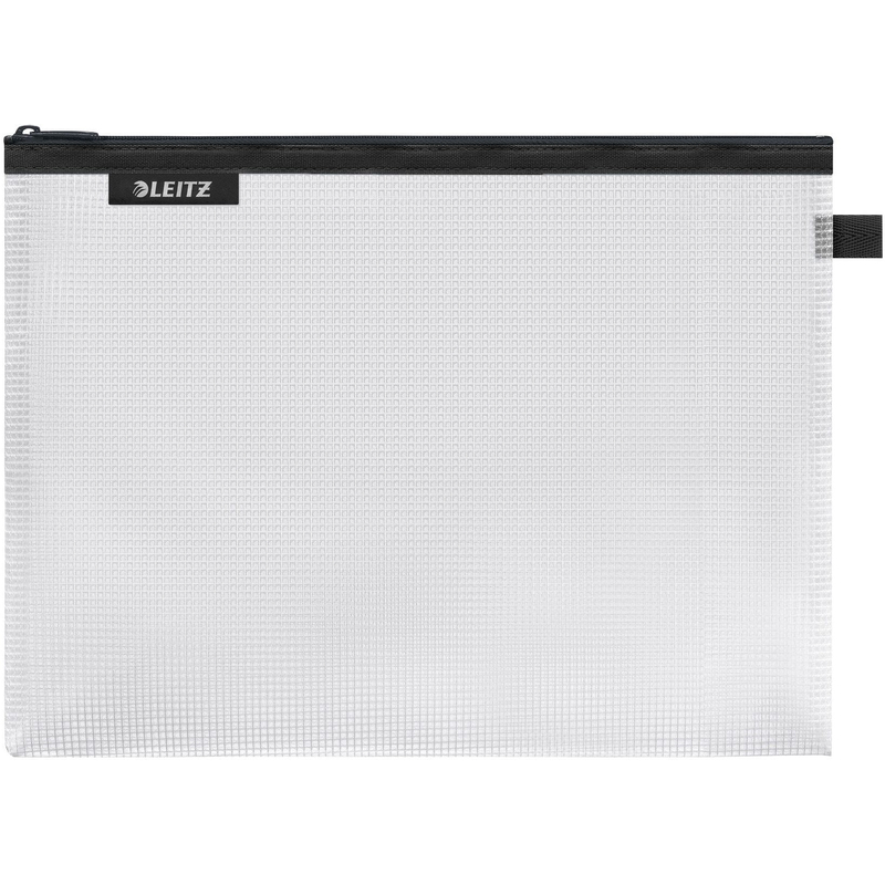 Leitz Traveller Beutel L, wasserabweisend, transparent/schwarz