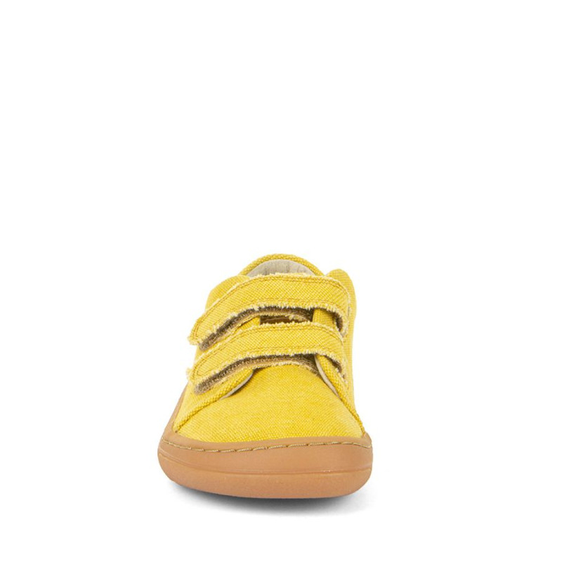 Froddo Froddo Barefoot Tennis Vegan Velcro Jaune