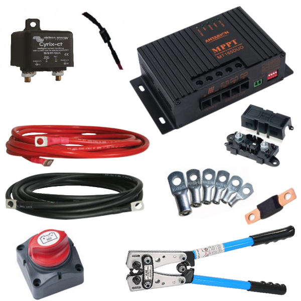 Pack montage 5M pour batterie Lithium pour véhicule avec alternateur standard