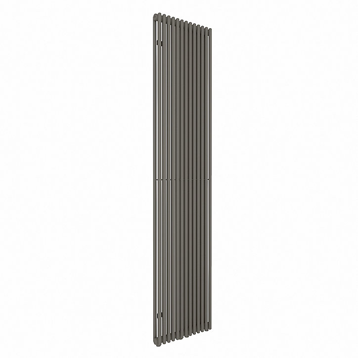 Radiateur eau chaude Acova Filin vertical double grey aluminium 1508W