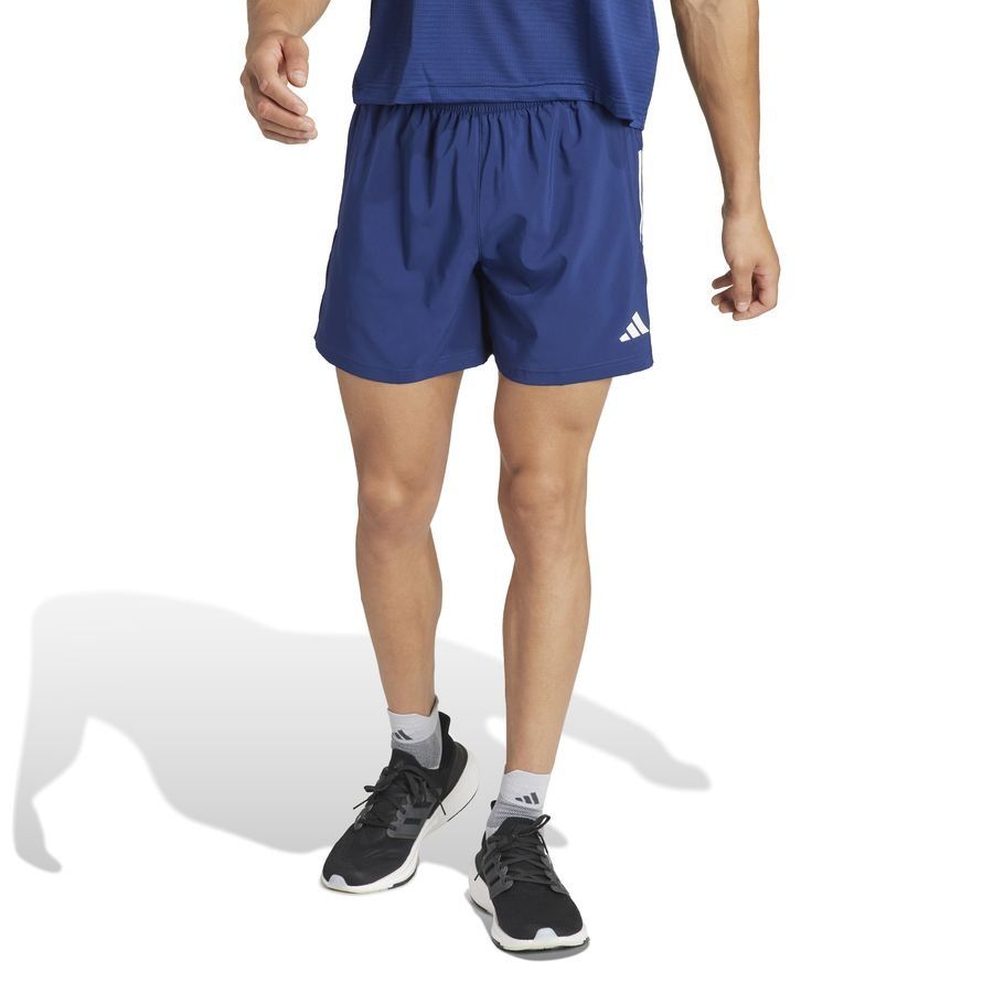 adidas Short Running Own The Run - Bleu/Blanc