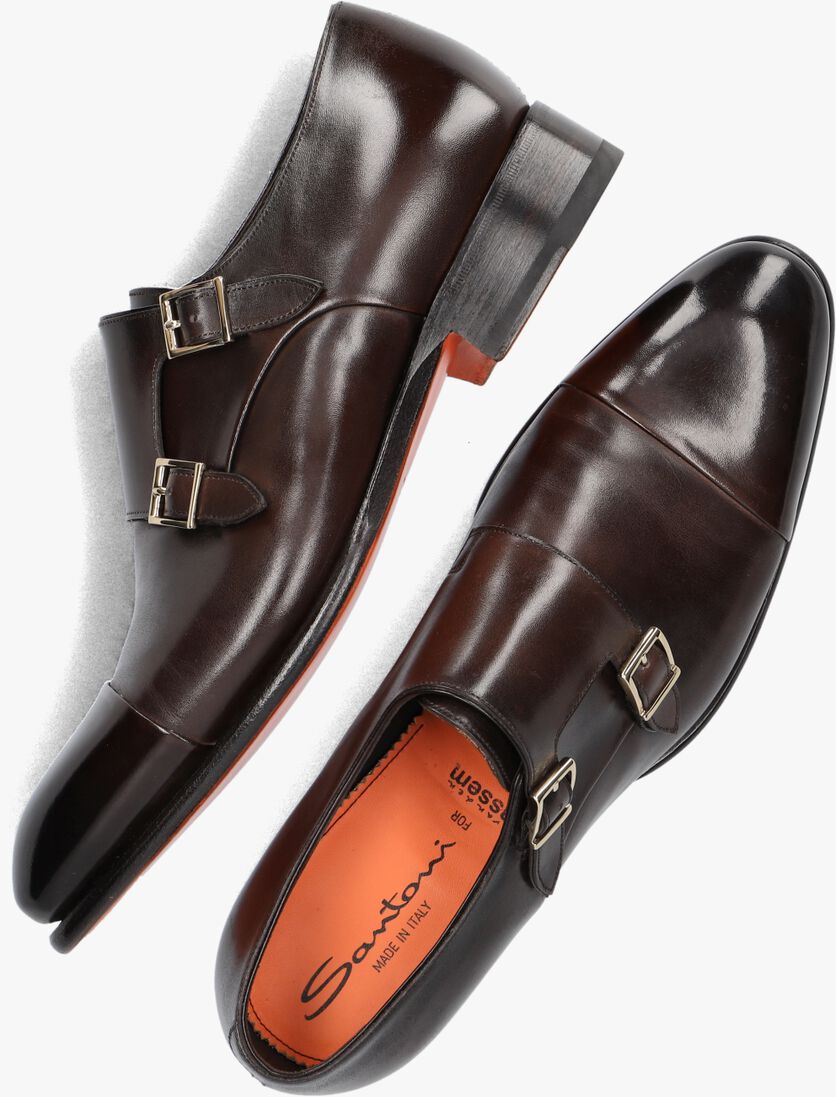 bruine santoni nette schoenen carter 11652