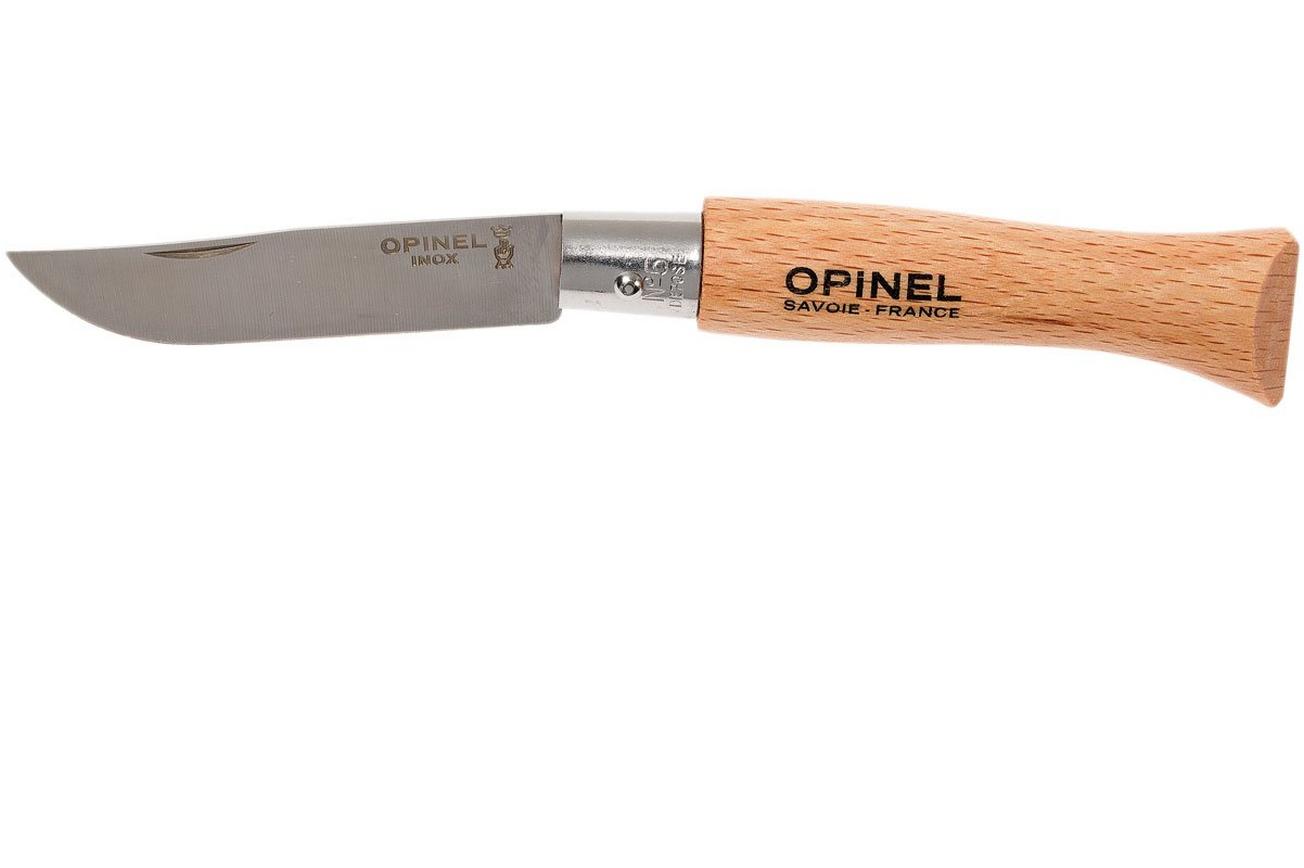 Opinel zakmes No. 5 Classic, RVS, lemmetlengte 6,0 cm