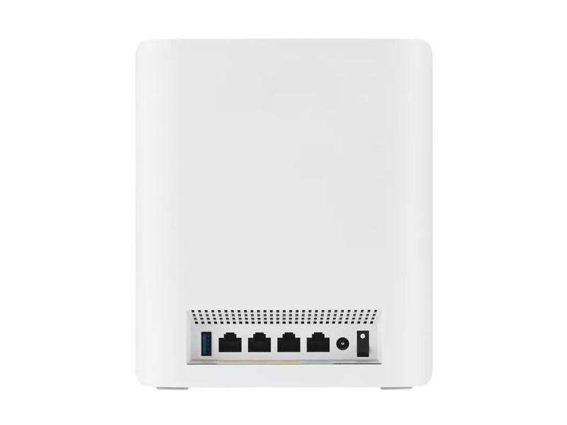 ASUS Tri-Band WiFi Router ZenWiFi BT8 2-pack Tri-Band WIFI 7 Smart AiMesh Extendable Router 2-Pack 6 GHz WLAN, 14 Gbps, bis zu 550 m² Abdeckung, dual 2.5G Ports, VPN