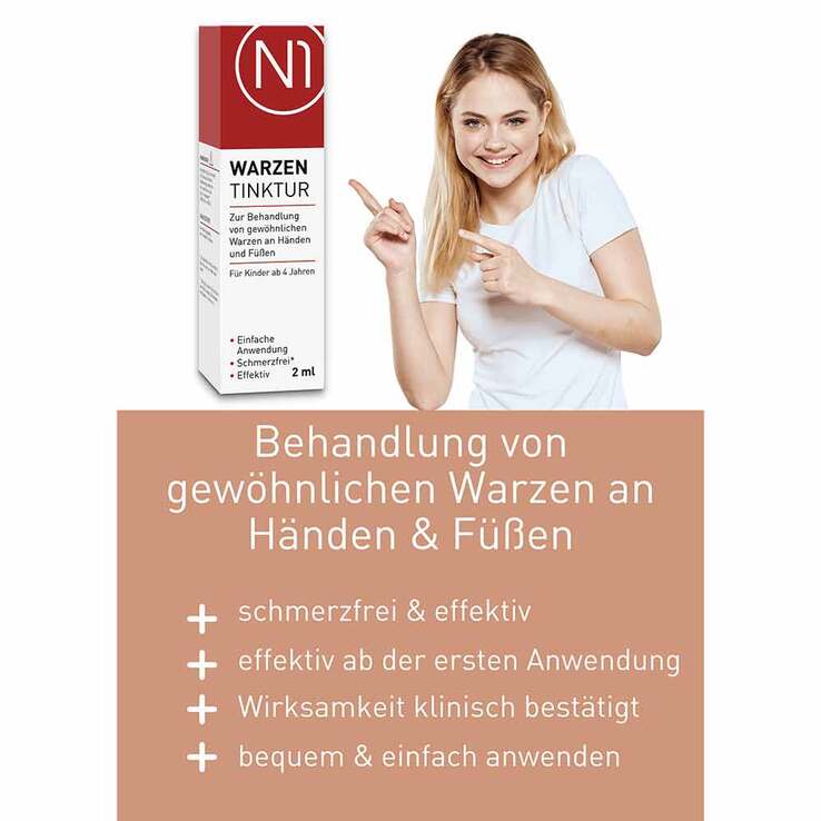 N1 Warzen Tinktur, 2 ml