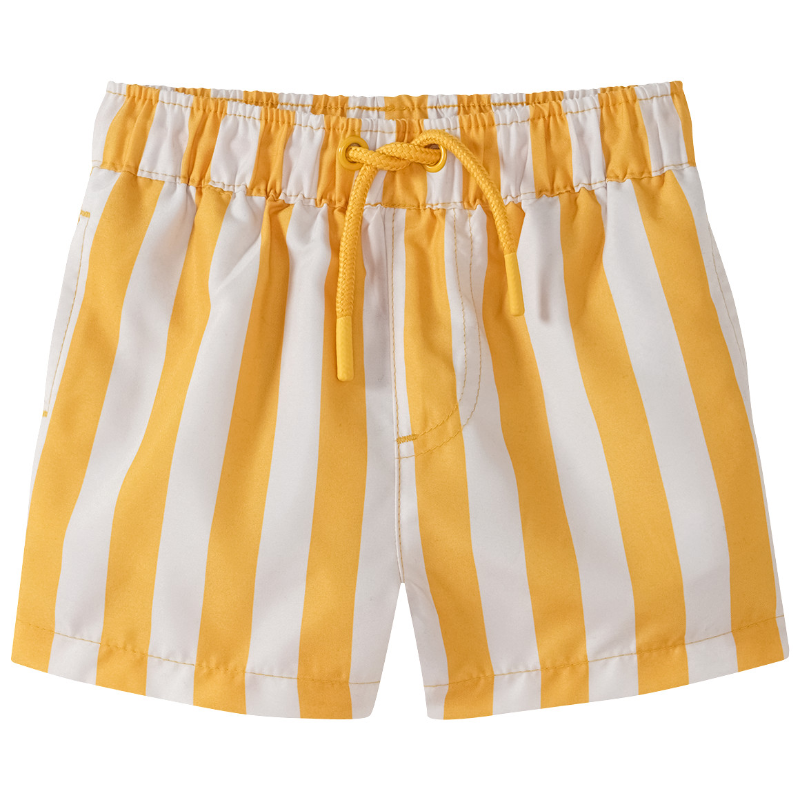 Famy Baby Badeshorts mit Streifen gelb / weiss