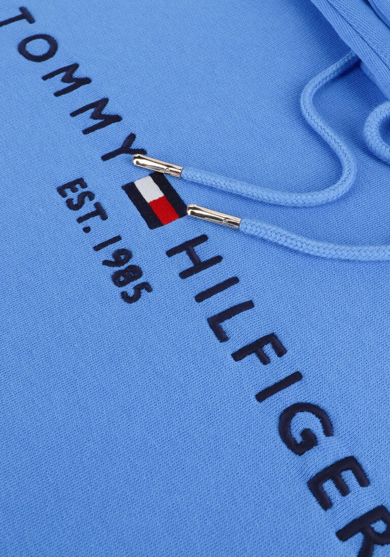 TOMMY HILFIGER blauwe tommy hilfiger trui regular hilfiger hoodie