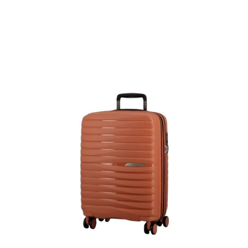 Valise cabine rigide extensible Xwave 55 cm Brique