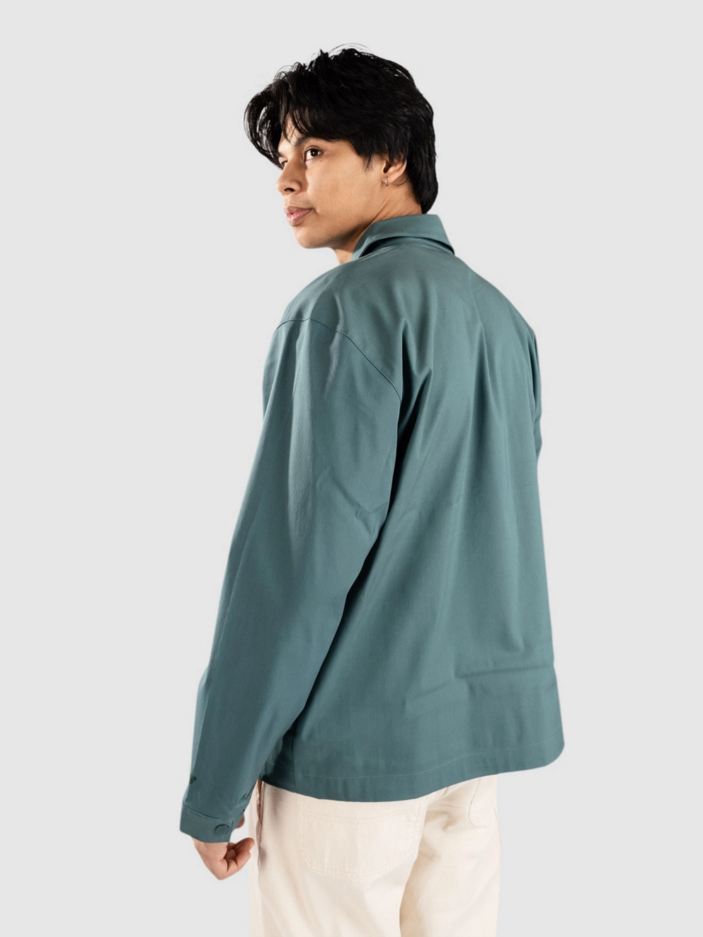 New Balance Numeric Coaches Twill Jacket new spruce