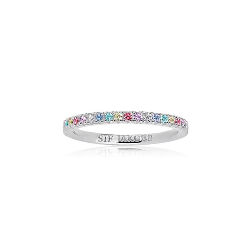 Sif Jakobs Jewellery Ellera Ring, Sølv Multi, 60