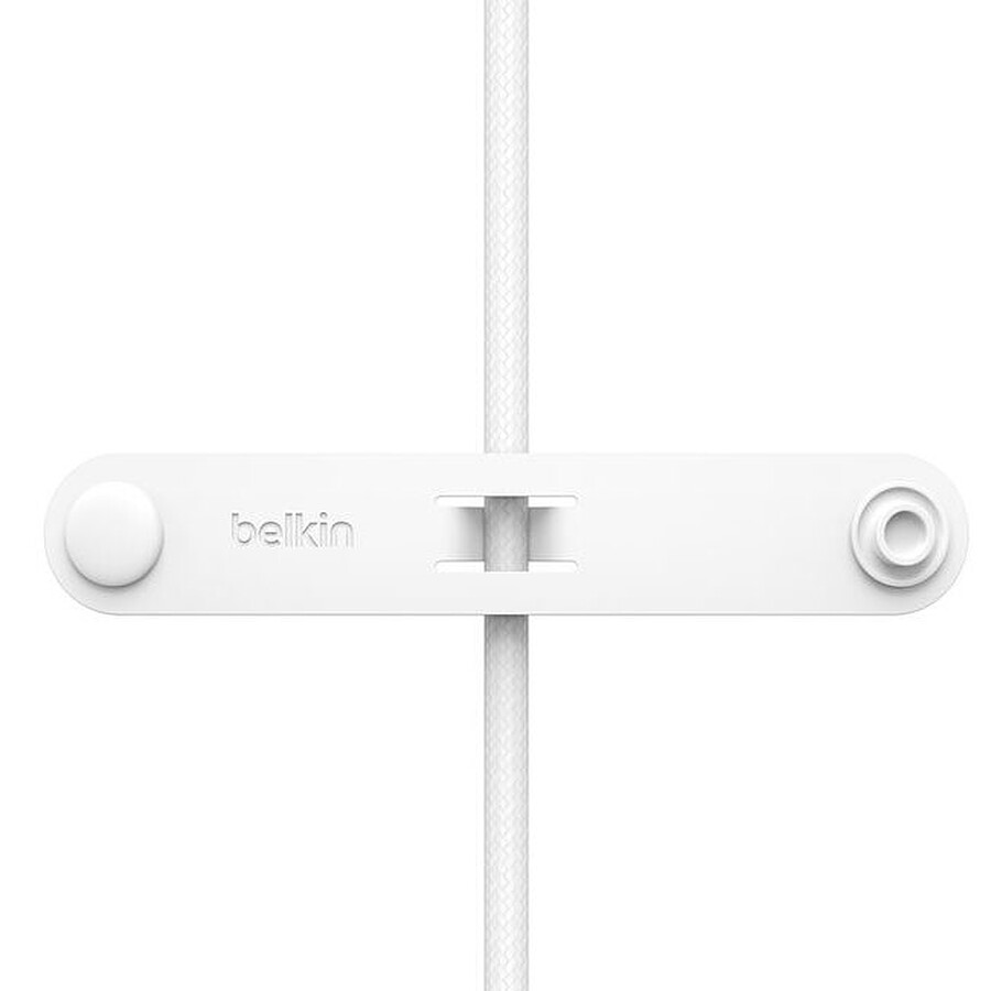 Belkin Boost Charge Pro Câble 2-en-1 USB-C et Lightning (Blanc)
