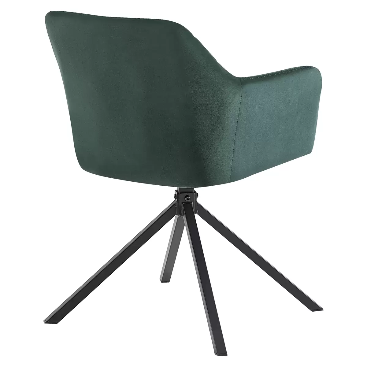 Stuhl Patti dunkelgrün,schwarz