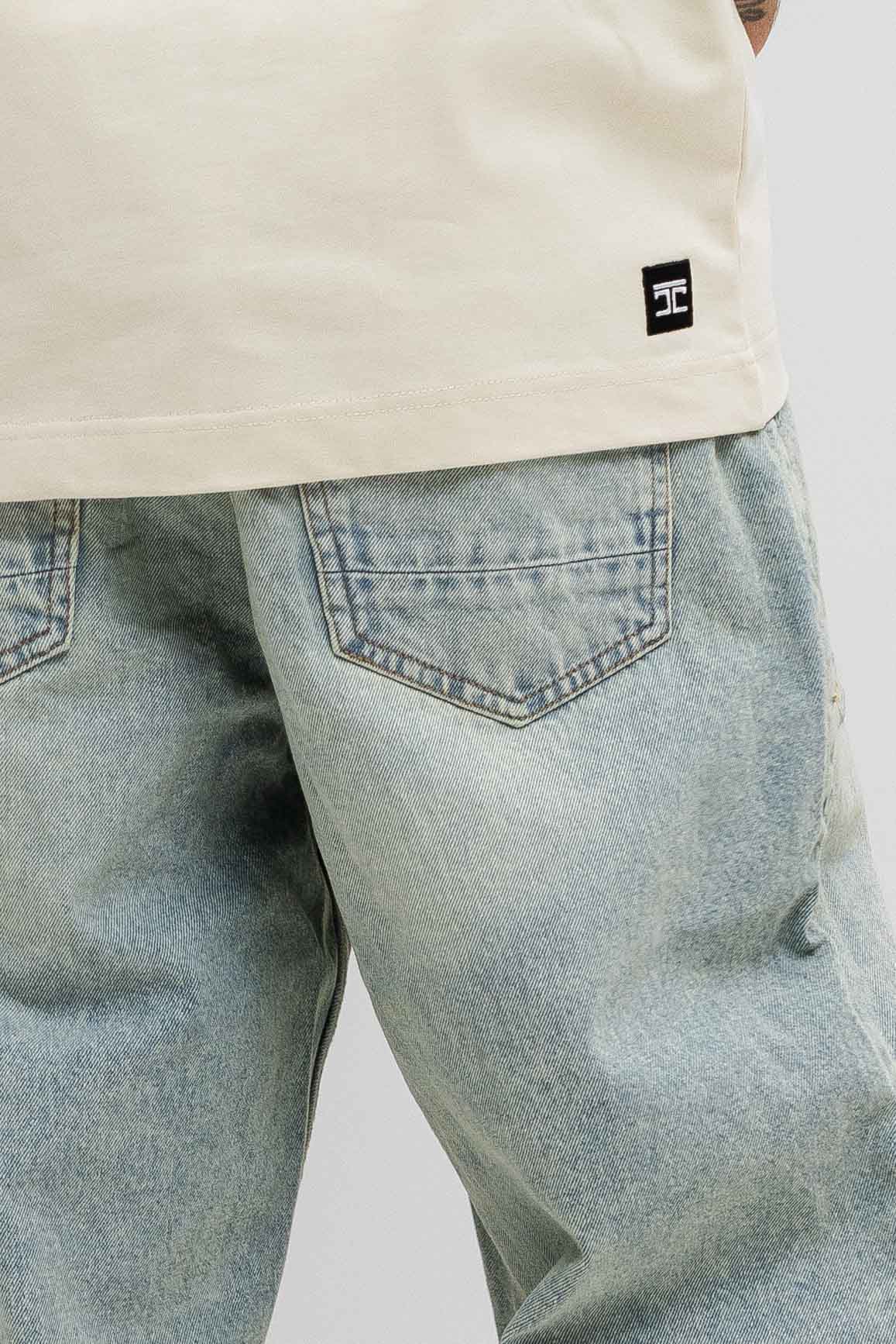 Pure Path The Aiden Jeans W1653 Heren Blauw/Groen
