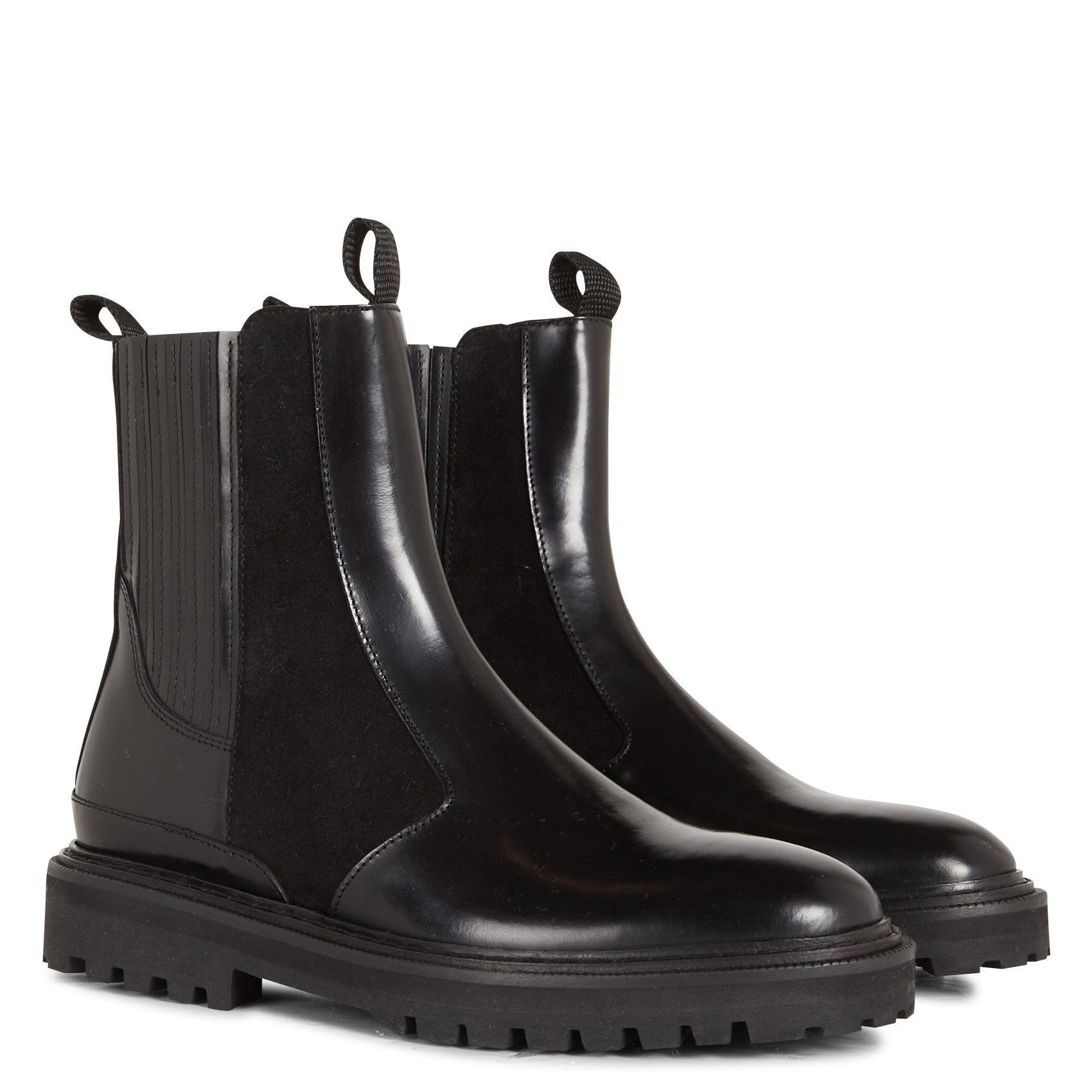 ZIGGY - Bottines en cuir | Noir