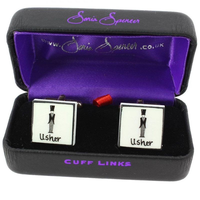 Boutons de manchette, Usher, Mariage