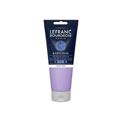 Lefranc Bourgeois - Peinture acrylique - violet pale - 200 ml