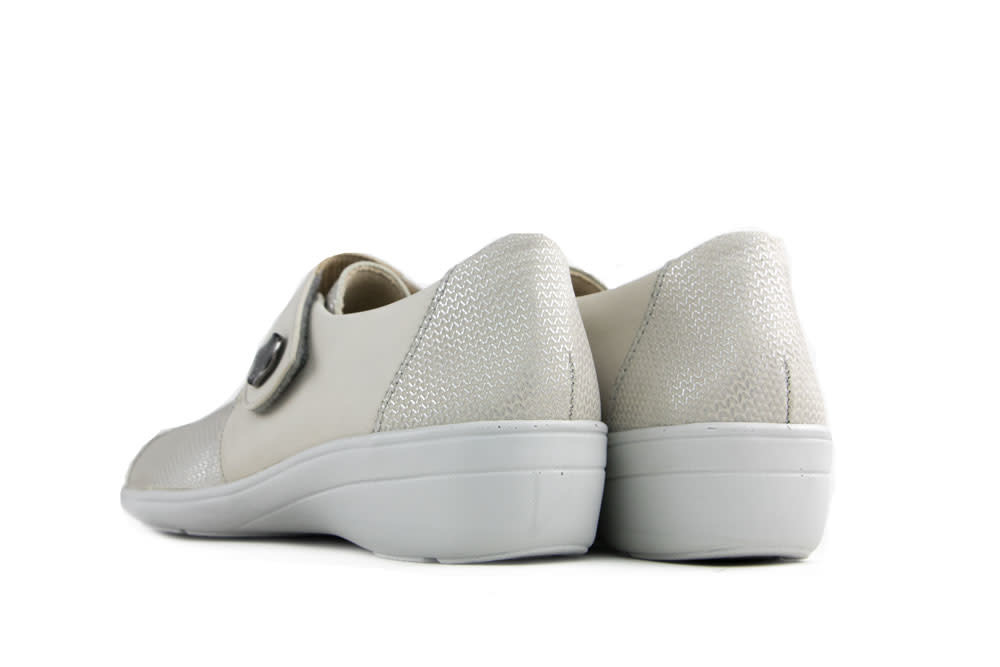 Solidus Klittenbandschoenen Beige Hedda Cigno Treccia