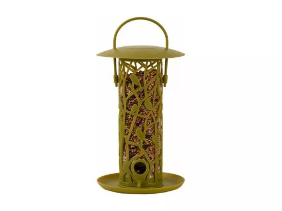 Mangeoire silo pour oiseaux Chiffchaff Pour graines + plateau + perchoir