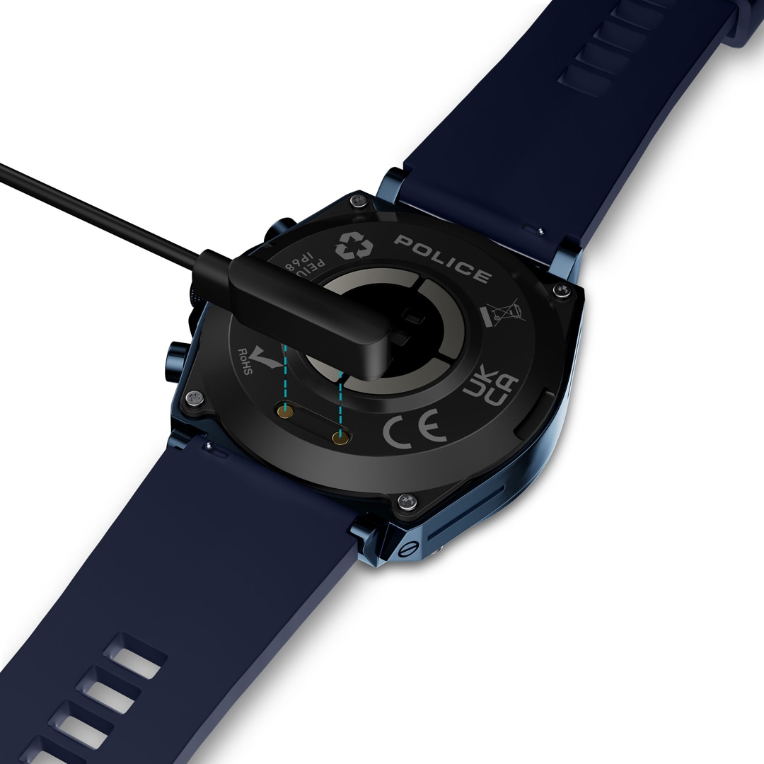 Police Freedom Of Time MyAvatar Smartwatch Blau