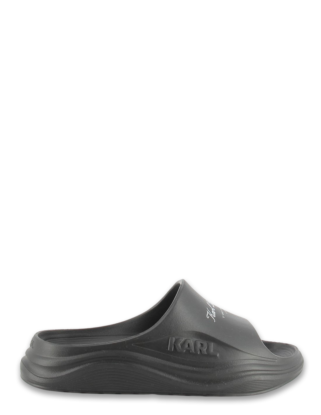 karl lagerfeld claquettes femme skoona hotel logo slide noir