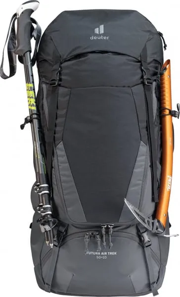 Deuter Men's Futura Air Trek 50+10 Black-Graphite
