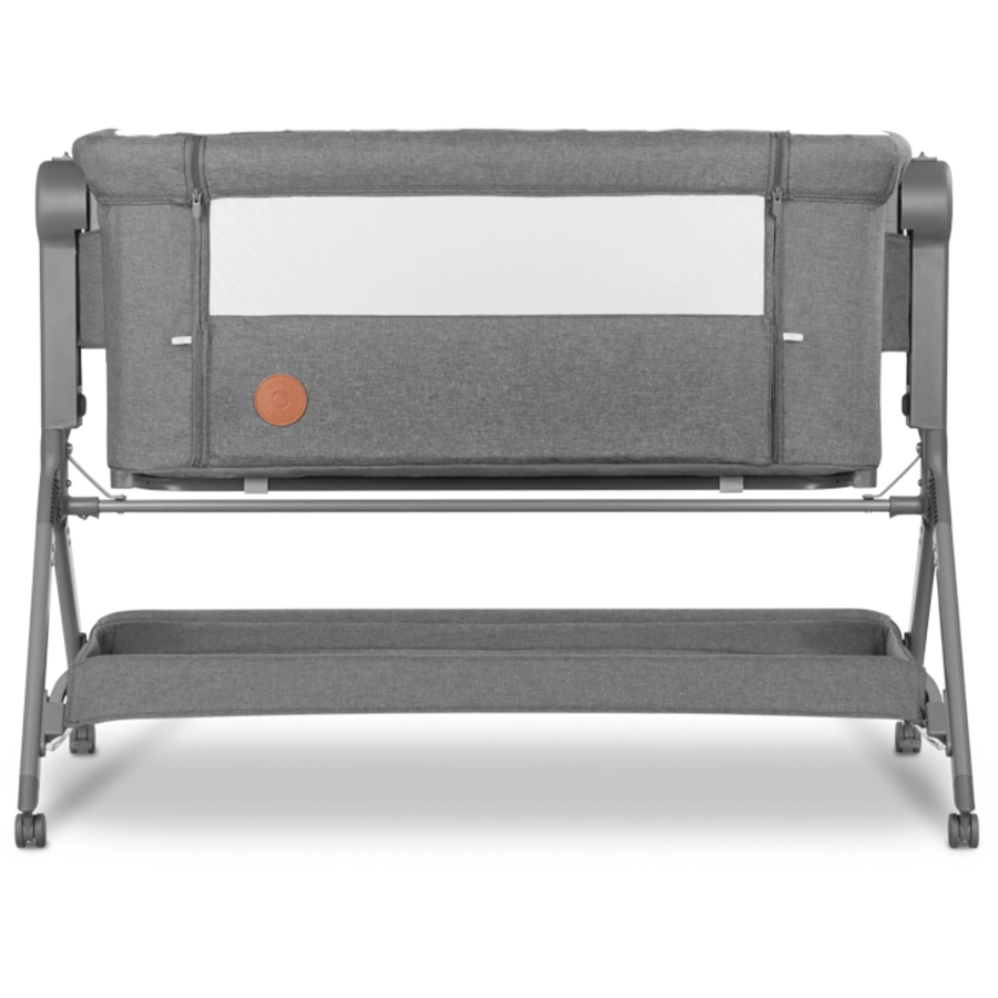 lionelo Beistellbett Leonie Plus Grey Stone