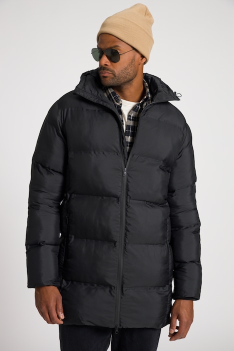 STHUGE Stepp-Parka, Kapuze, Seitenschlitze, bis 8 XL