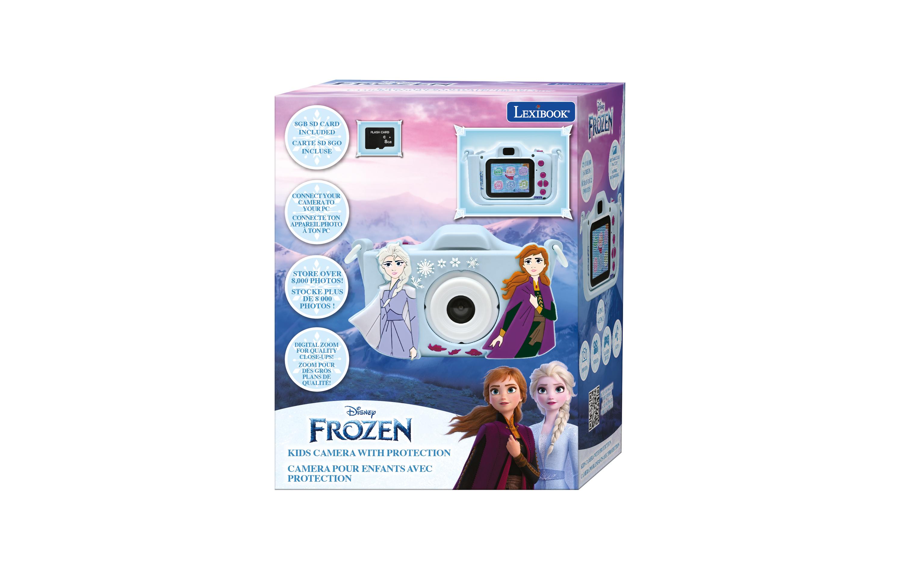 Kinderkamera Schneekönigin mit SchutzRobuste Digitalkamera für junge Fotografen