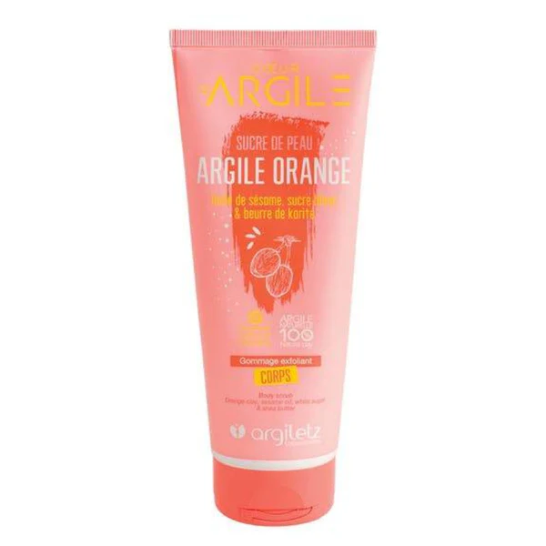 Argiletz Gommage corps à l’argile orange 200ml