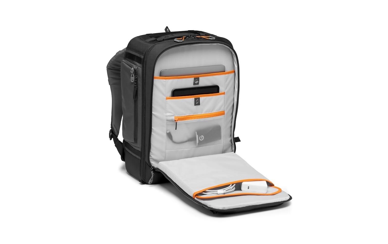 Fotorucksack Pro Trekker BP 450 AW II (GRL)<br>Profi-Fotografenrucksack, der die Ausrüstung im Handgepäckformat organisieren und schützen kann